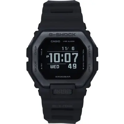 Casio G-Shock G-Lide Digital Smartphone Link Resin Strap Quartz GBX-100NS-1 200M Men's Watch
