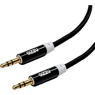 Gizzu 3.5mm AUX Cable 2m - Black