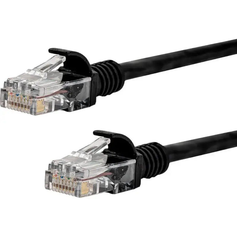 Gizzu Cat6 UTP Fly Lead Ethernet Network Cable 50cm – Black