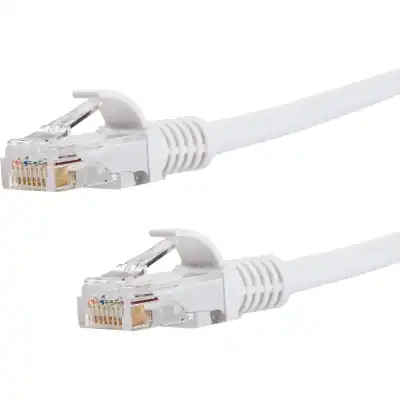 Gizzu Cat6 UTP Fly Lead Ethernet Network Cable 50cm – White