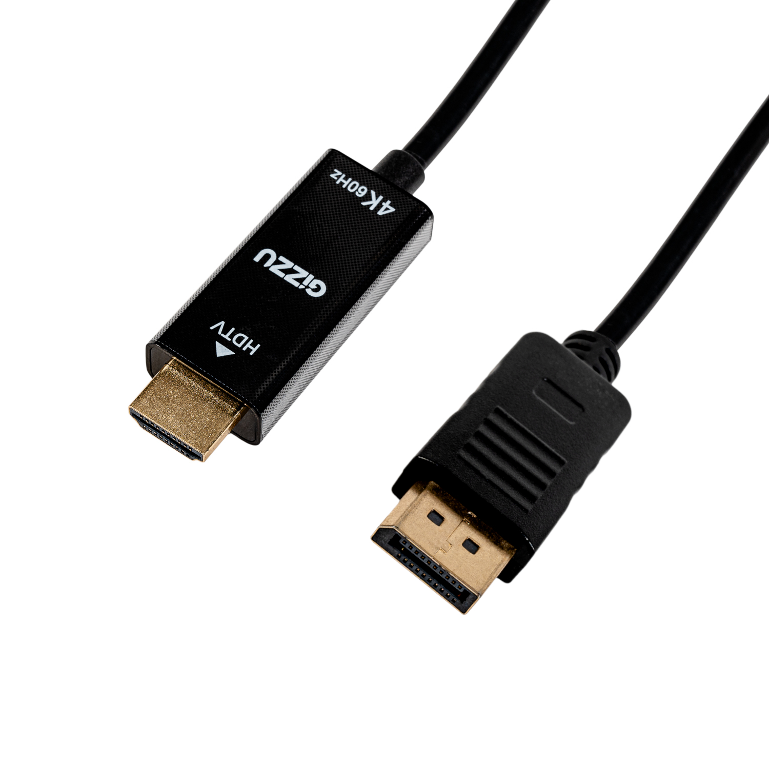 Gizzu 4K60Hz DisplayPort to HDMI Cable 1.5m 1 Gizzu 4K60Hz DisplayPort to HDMI Cable 1.5m