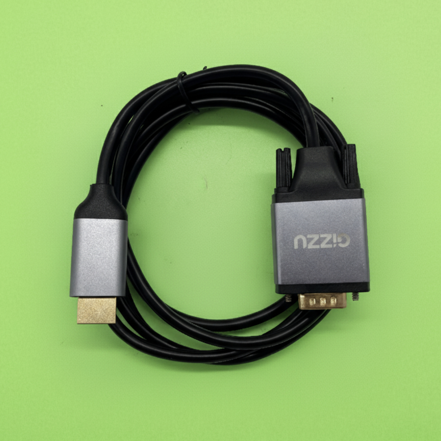 Gizzu Full HD HDMI to VGA Cable (1.8m) - Black - Image 3