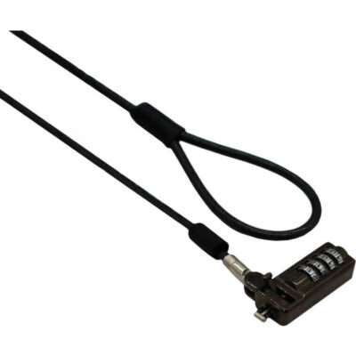 GIZZU 2m Slimline Combination Notebook and Ultrabook Cable Lock