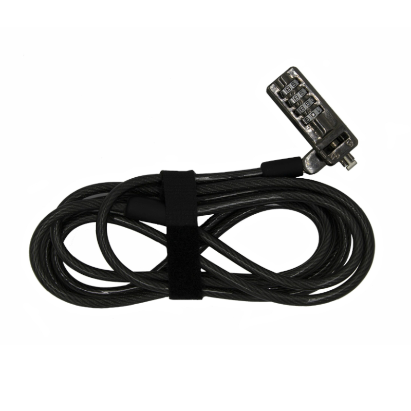 GIZZU 2m Slimline Combination Notebook and Ultrabook Cable Lock 2 GIZZU 2m Slimline Combination Notebook and Ultrabook Cable Lock - Image 2