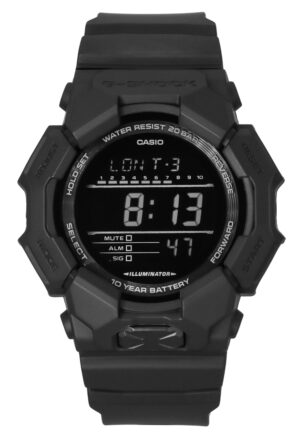 Casio G-Shock Digital Bio-Based Resin Strap Quartz GD-010-1A1 200M Men's Watch