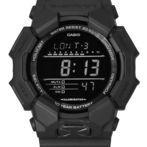 Casio G-Shock Digital Bio-Based Resin Strap Quartz GD-010-1A1 200M Men's Watch