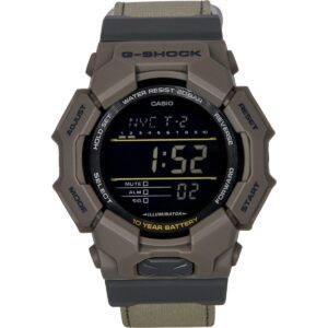 Casio G-Shock Digital Cloth Strap Quartz GD-010CE-5 200M Men's Watch