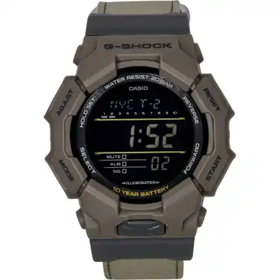 Casio G-Shock Digital Cloth Strap Quartz GD-010CE-5 200M Men's Watch