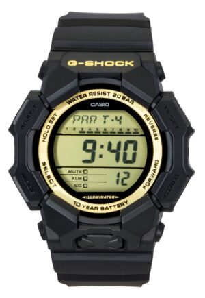 Casio G-Shock Bio-Based Resin Strap Digital Quartz GD-010GB-1A9 200M Men's Watch