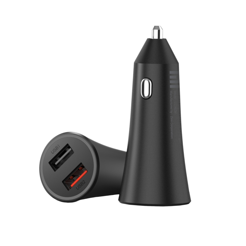 Xiaomi 37W Dual-Port Car Charger - Black 3 Xiaomi 37W Dual-Port Car Charger - Black - Image 3