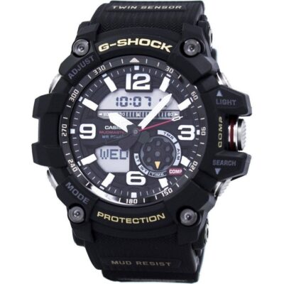 Casio G-shock Mudmaster Twin Sensor Gg-1000-1a Gg1000-1a Men's Watch