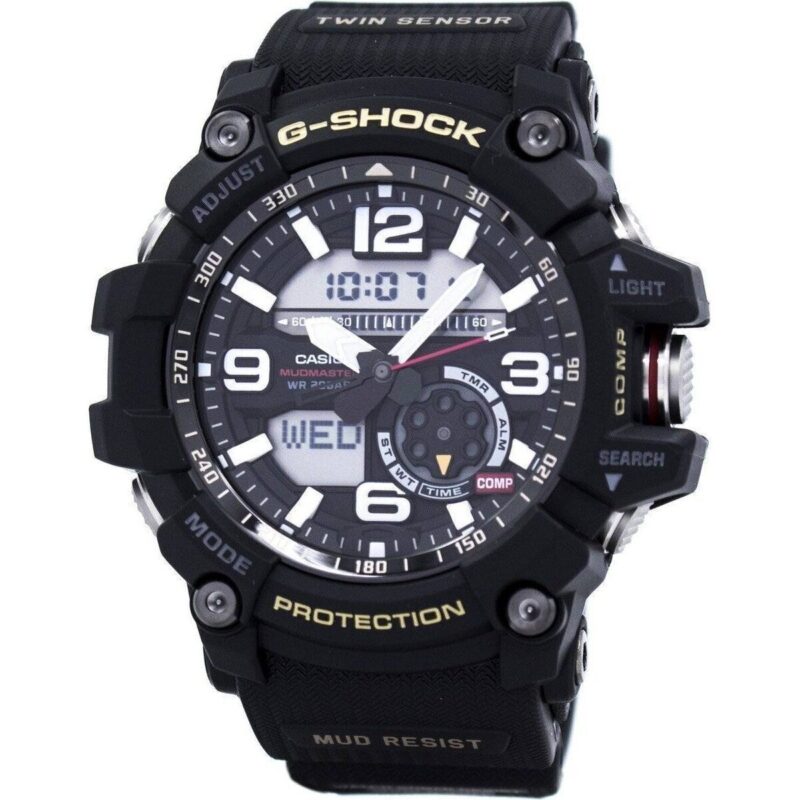 Casio G-shock Mudmaster Twin Sensor Gg-1000-1a Gg1000-1a Men's Watch