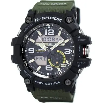 Casio G-Shock Mudmaster Analog Digital Twin Sensor GG-1000-1A3 GG1000-1A3 Men's Watch