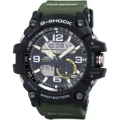 Casio G-Shock Mudmaster Analog Digital Twin Sensor GG-1000-1A3 GG1000-1A3 Men's Watch