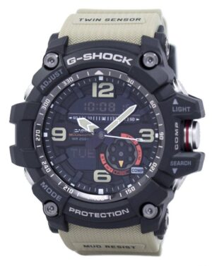 Casio G-Shock Mudmaster Analog Digital Twin Sensor GG-1000-1A5 GG1000-1A5 Men's Watch