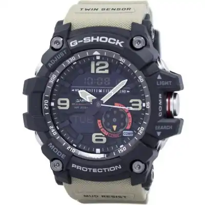 Casio G-shock Mudmaster Analog Digital Twin Sensor Gg-1000-1a5 Gg1000-1a5 Men's Watch