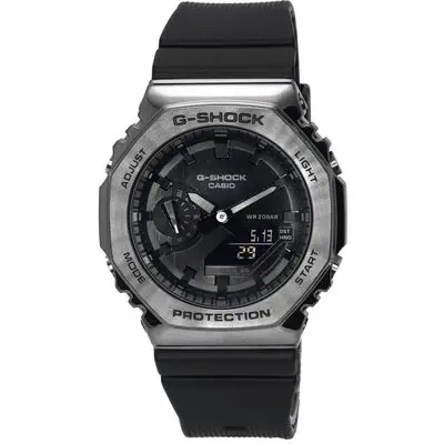 Casio G-Shock Metal Clad Analog Digital Quartz GM-2100BB-1A GM2100BB-1 200M Men's Watch