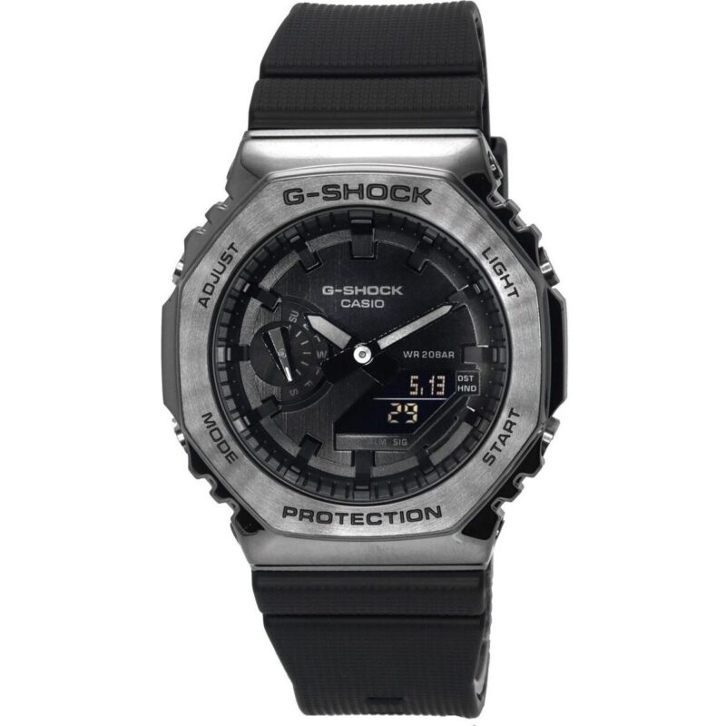 Casio G-Shock Metal Clad Analog Digital Quartz GM-2100BB-1A GM2100BB-1 200M Men's Watch Casio G-Shock Metal Clad Analog Digital Quartz GM-2100BB-1A GM2100BB-1 200M Men's Watch