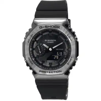 Casio G-Shock Metal Clad Analog Digital Quartz GM-2100BB-1A GM2100BB-1 200M Men's Watch