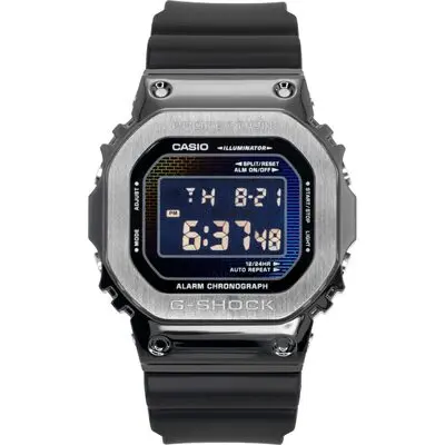 Casio G-Shock G-Steel Digital Bio-Based Resin Strap Quartz GM-5600BRW-1 200M Men's Watch