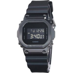 Casio G-Shock Digital Metal Bezel Resin Strap Quartz GM-5600UB-1 200M Men's Watch