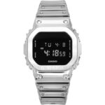 Casio G-Shock G-Steel Digital Fine Metallic Tough Silicone Strap Quartz GM-5600YM-8 200M Men's Watch
