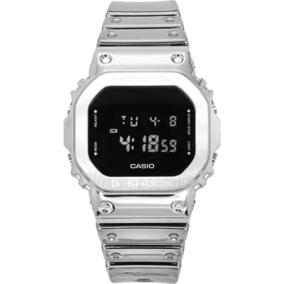 Casio G-Shock G-Steel Digital Fine Metallic Tough Silicone Strap Quartz GM-5600YM-8 200M Men's Watch