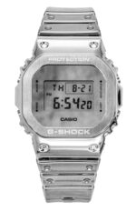 Casio G-Shock G-Steel Fine Metallic Digital Silicone Strap Quartz GM-5600YM-8A8 200M Men's Watch
