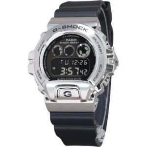 Casio G-Shock Digital Metal Bezel Resin Strap Quartz GM-6900U-1 200M Men's Watch