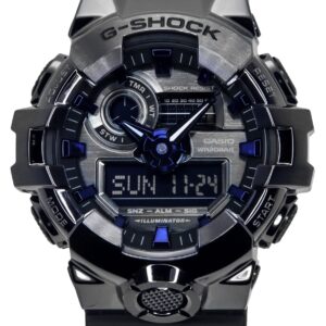 Casio G-Shock G-Steel Analog Digital Resin Strap Grey Dial Quartz GM-700P-6A 200M Men's Watch