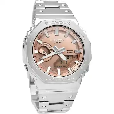 Casio G-Shock Full Metal Analog Digital Smartphone Link Copper Dial Tough Solar GM-B2100AD-5A 200M Men's Watch