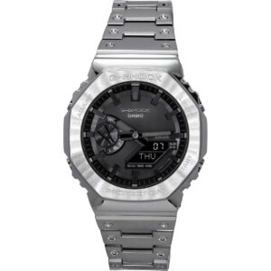 Casio G-Shock Analog Digital Full Metal Black Dial Solar GM-B2100D-1A 200M Men's Watch