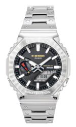 Casio G-Shock Full Metal Analog Digital Smartphone Link Stainless Steel Black Dial Solar GM-B2100SD-1C 200M Men's Watch