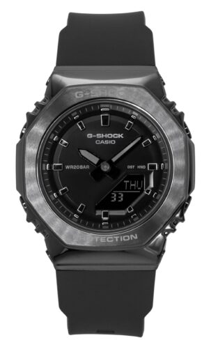 Casio G-Shock Analog Digital Bio-Based Resin Strap Black Dial Quartz GM-S2110B-8A 200M Women's Watch