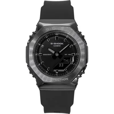 Casio G-Shock Analog Digital Bio-Based Resin Strap Black Dial Quartz GM-S2110B-8A 200M Women's Watch