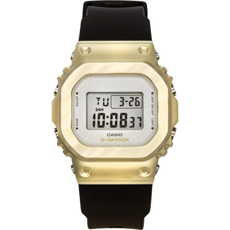 Casio G-Shock Digital Resin Strap Quartz GM-S5600BC-1 200M Women's Watch
