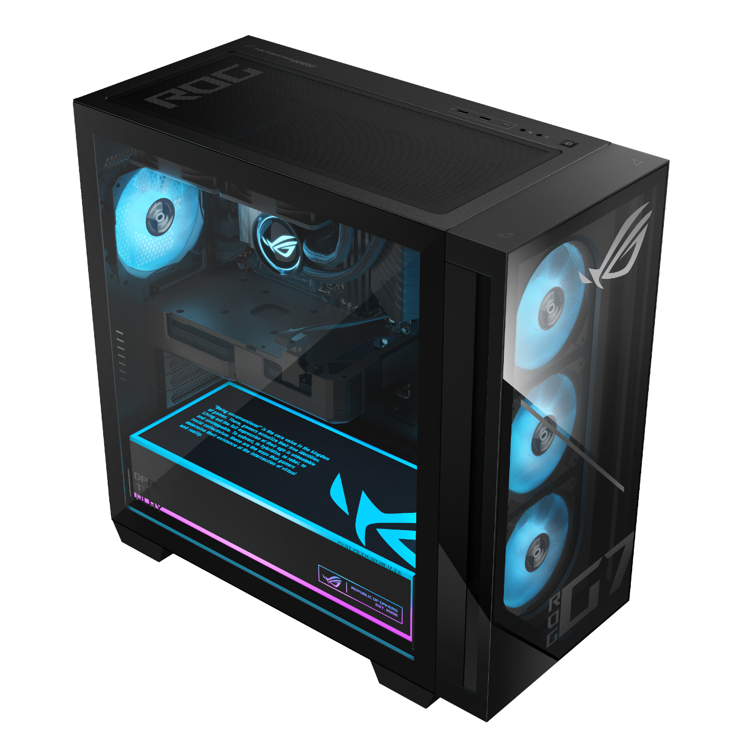 Asus ROG G700 Gaming Desktop Tower | Ryzen 7 9700X | 32GB DDR5 | RTX 5070 | 1TB SSD | Windows 11 - Image 4