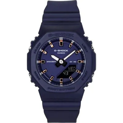 Casio G-Shock Analog Digital Resin Strap Blue Dial Quartz GMA-P2100M-2A 200M Women's Watch