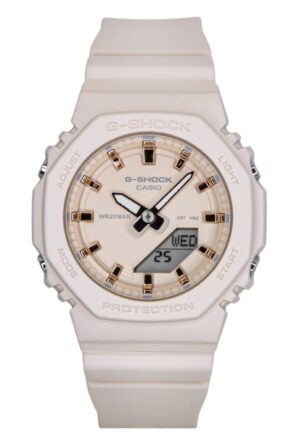 Casio G-Shock Analog Digital Resin Strap Beige Dial Quartz GMA-P2100M-4A 200M Women's Watch