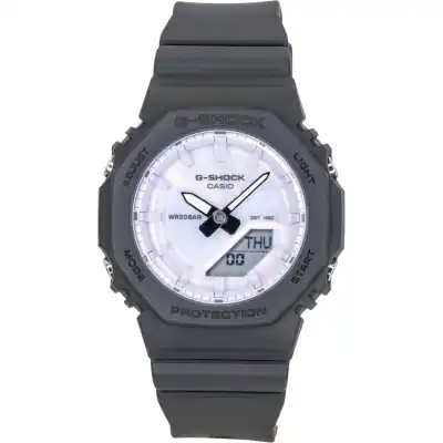 Casio G-Shock Analog Digital Bio-Based Resin Strap Purple Dial Quartz GMA-P2100PC-1A 200M Women's Watch