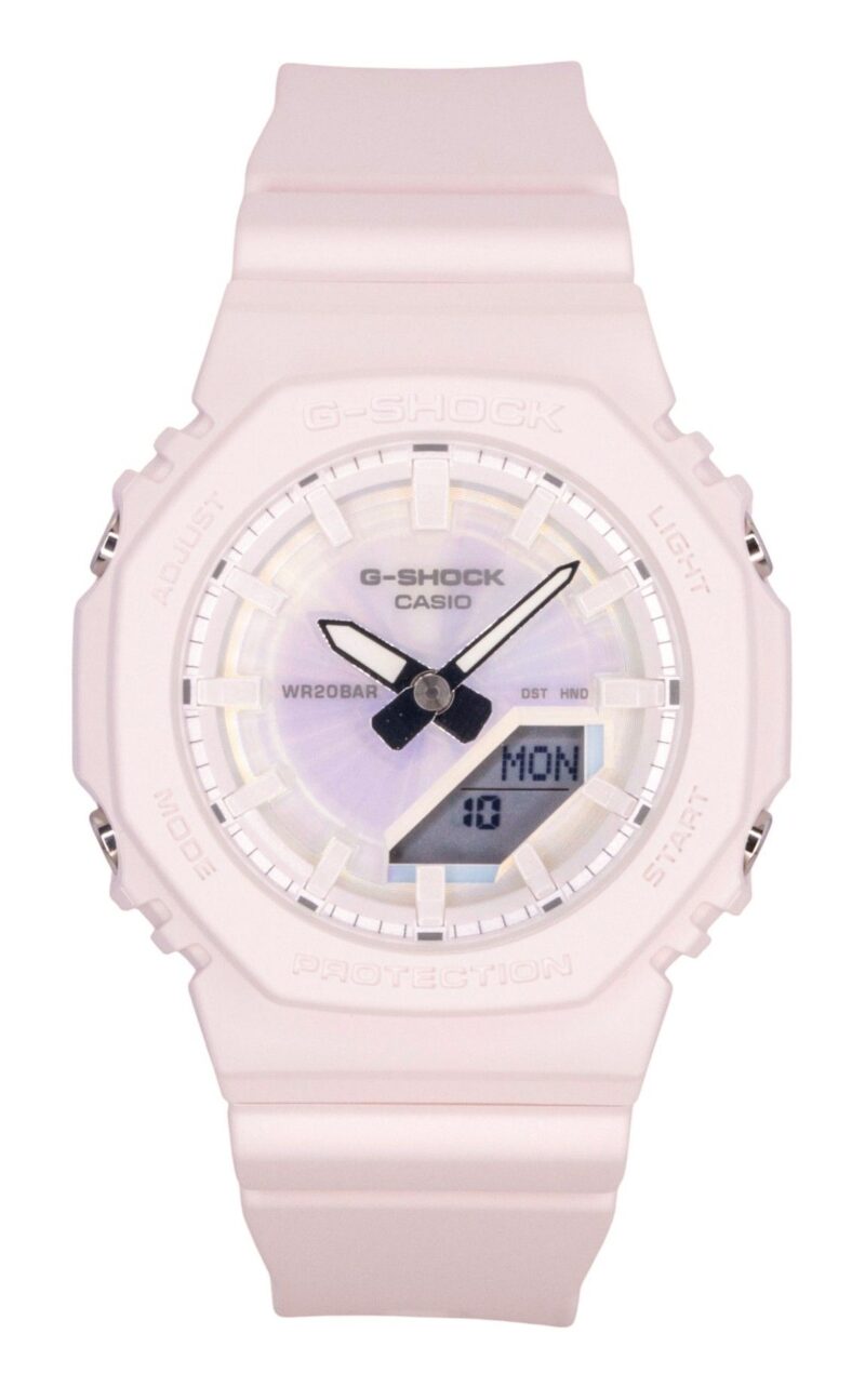 Casio G-Shock Analog Digital Resin Strap Polarized Pink Dial Quartz GMA-P2100PC-4A 200M Women's Watch