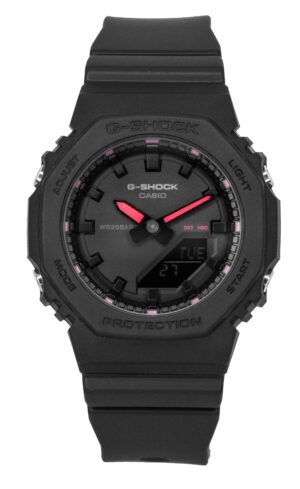 Casio G-Shock Analog Digital Bio-Based Resin Black Dial Quartz GMA-P2100SA-1A1 200M Women's Watch