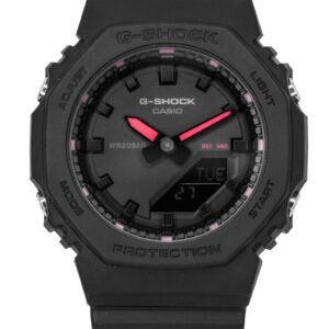 Casio G-Shock Analog Digital Bio-Based Resin Black Dial Quartz GMA-P2100SA-1A1 200M Women's Watch