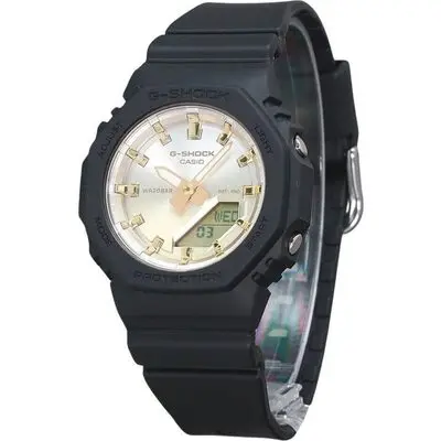 Casio G-Shock Analog Digital Sunset Glow Series Bio Based Resin Gold Dial Quartz GMA-P2100SG-1A 200M Women's Watch