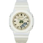 Casio G-Shock Analog Digital Bio-Based Resin Strap Beige Dial Quartz GMA-P2100ST-7A 200M Women's Watch