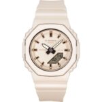 Casio G-Shock Analog Digital Bio-Based Resin Strap Beige Dial Quartz GMA-P2110-4A 200M Women's Watch
