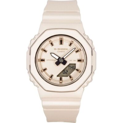 Casio G-Shock Analog Digital Bio-Based Resin Strap Beige Dial Quartz GMA-P2110-4A 200M Women's Watch