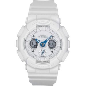 Casio G-Shock Analog Digital Bio-Based Resin White Dial Quartz GMA-S120SA-7A2 200M Women's Watch
