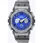 Casio G-Shock Translucent Gray Analog Digital Quartz GMA-S120TB-8A 200M Women's Watch