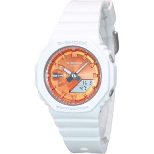 Casio G-Shock Analog Digital Seasonal Collection 2023 Orange Dial Quartz GMA-S2100WS-7A 200M Women's Watch